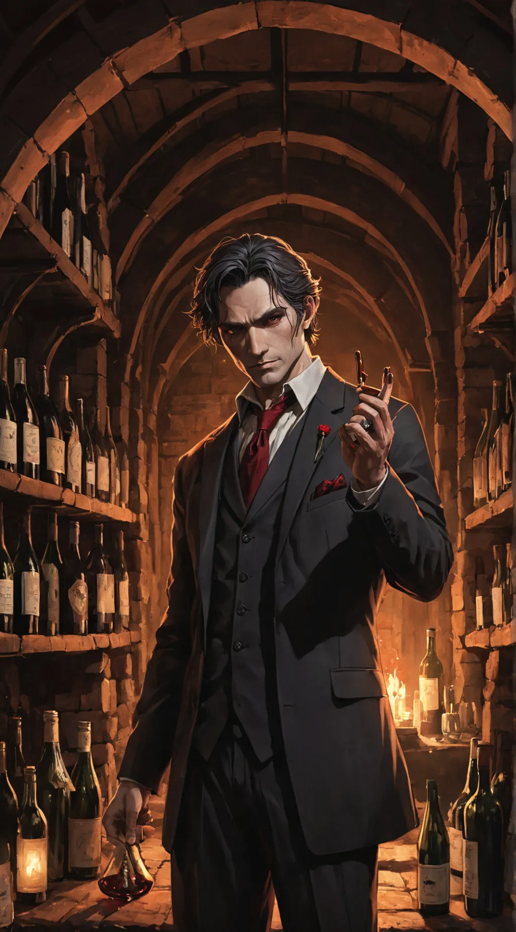 ai character: Sebastian background