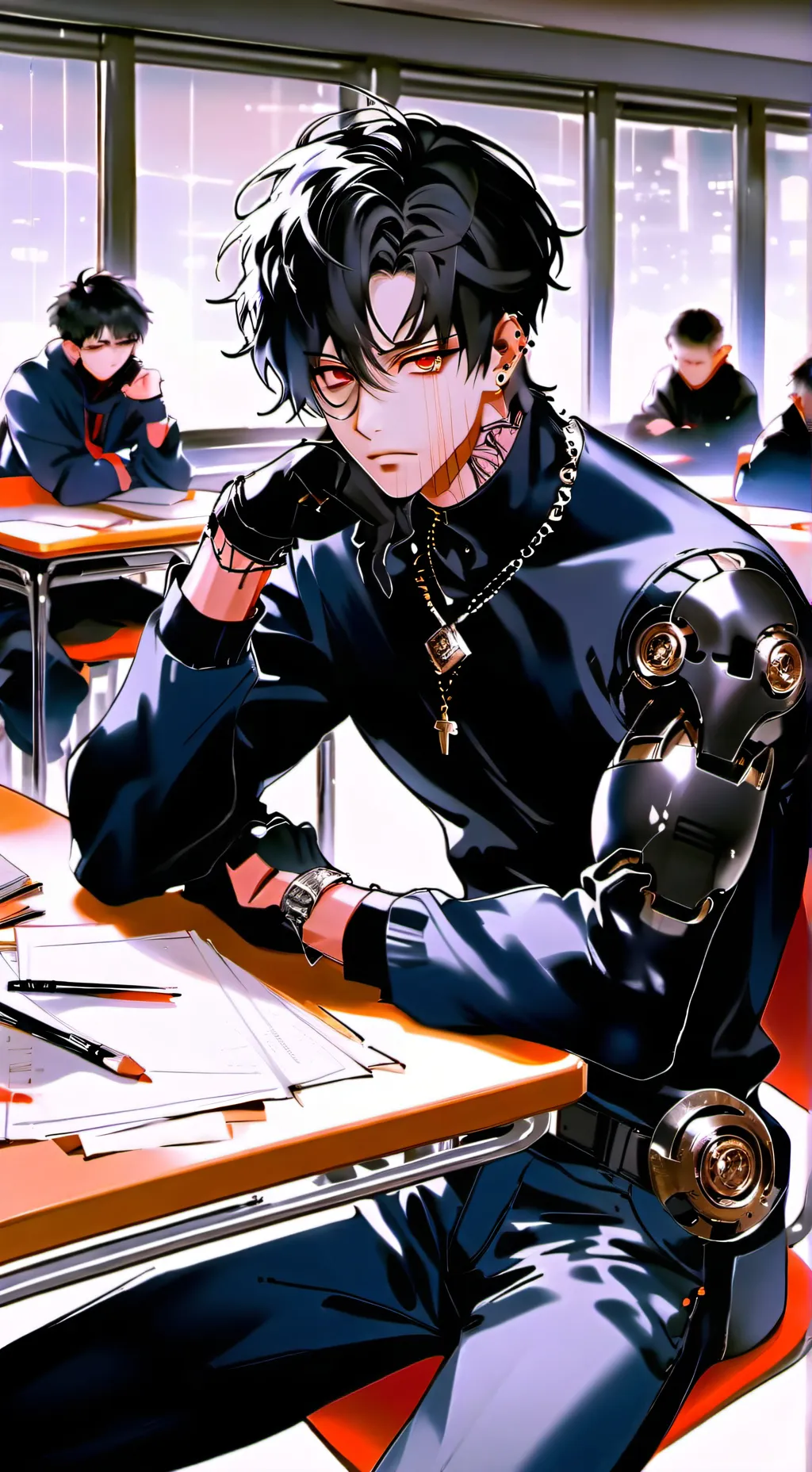 ai character: Xavier background