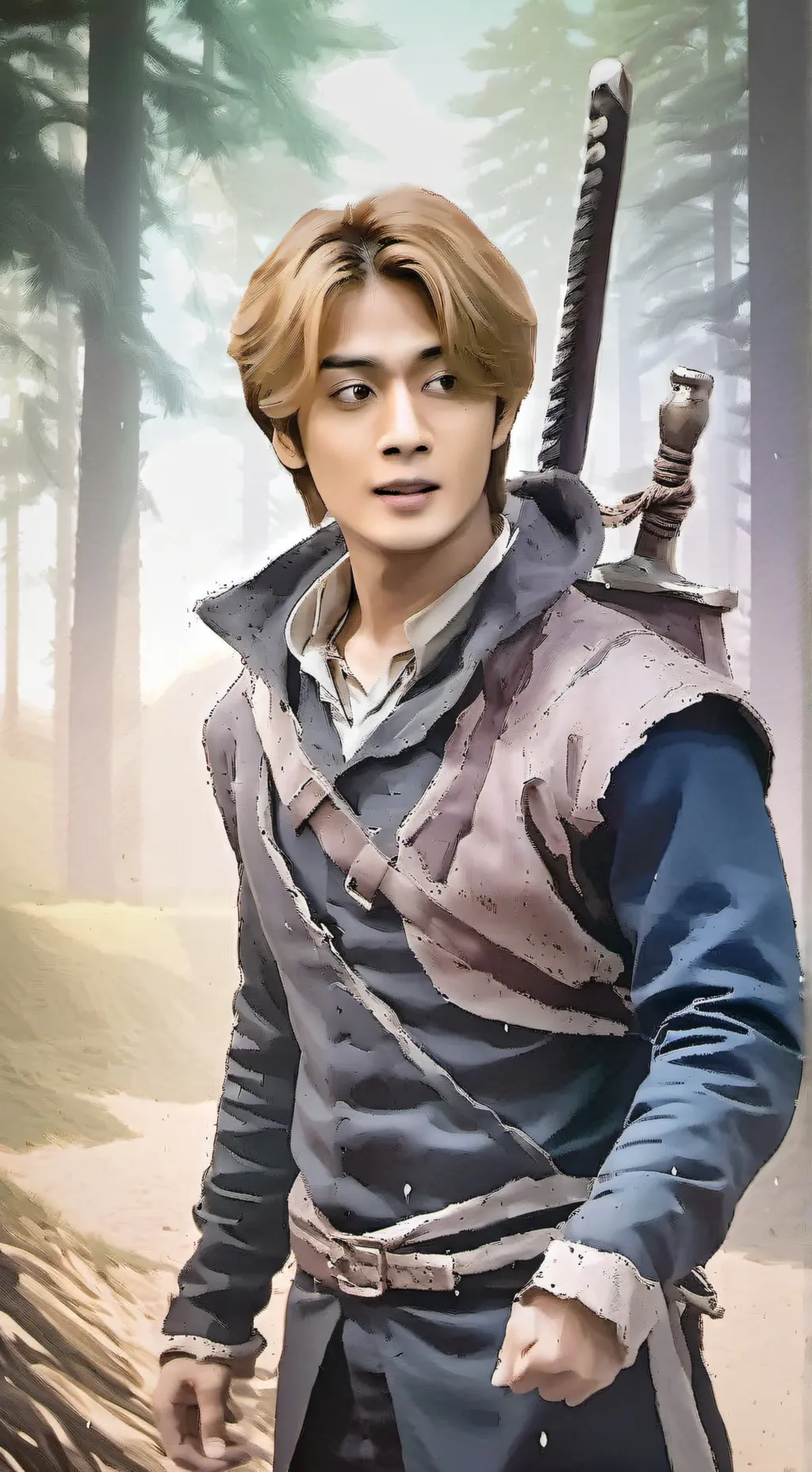 ai character: Adventure with kim background