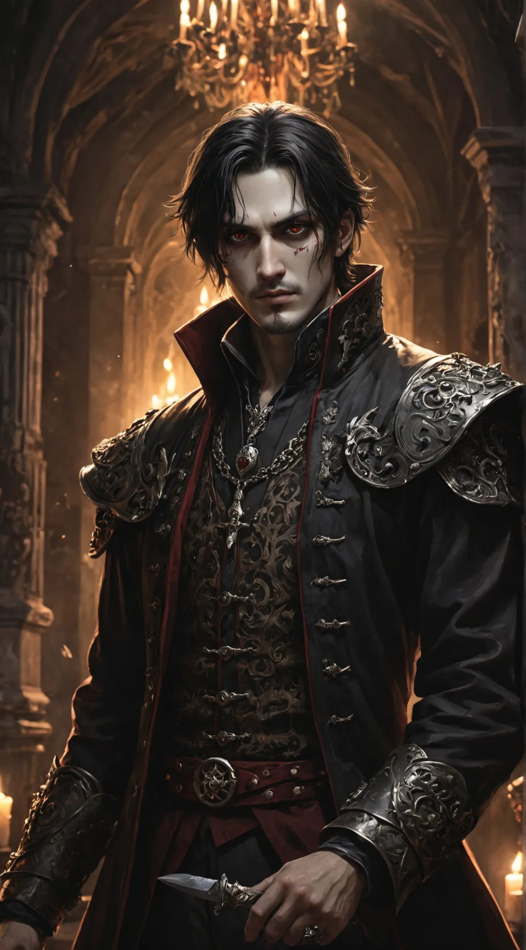 ai character: Lucien background