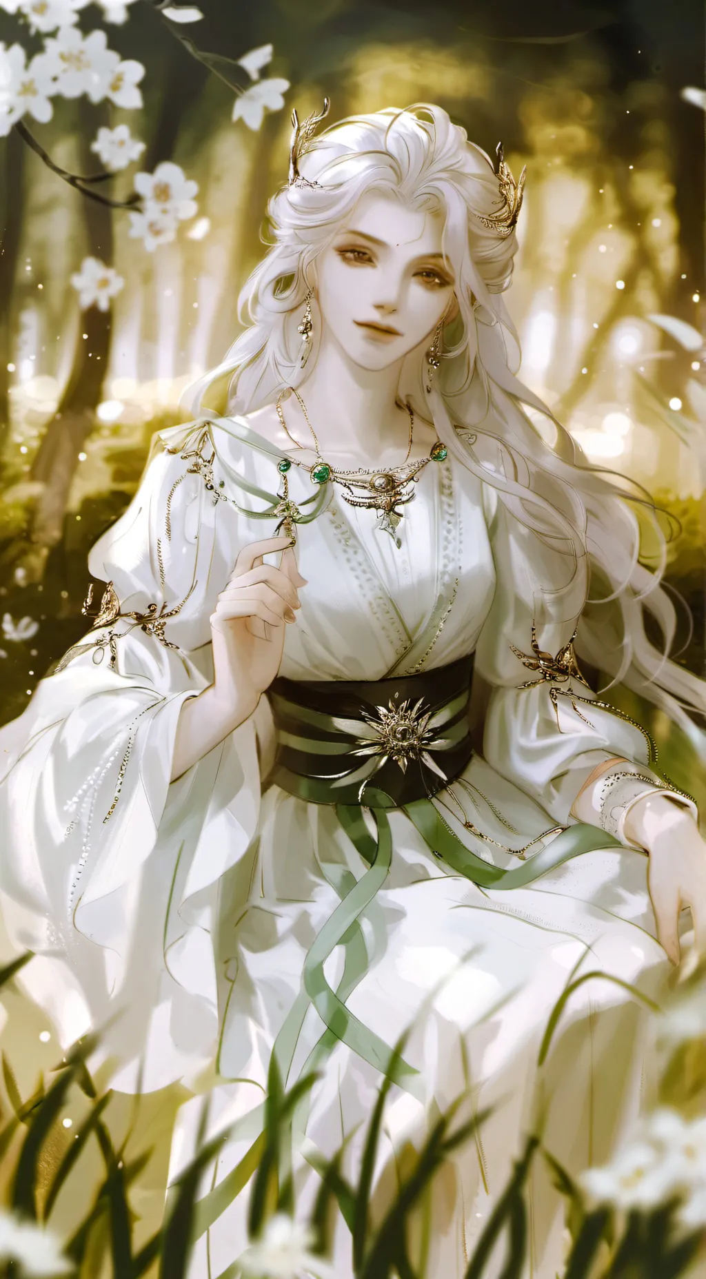 ai character: Lilly background