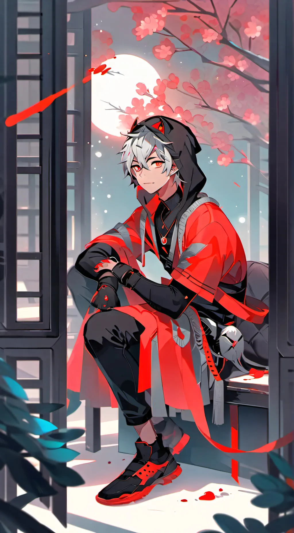 ai character: Aaron background