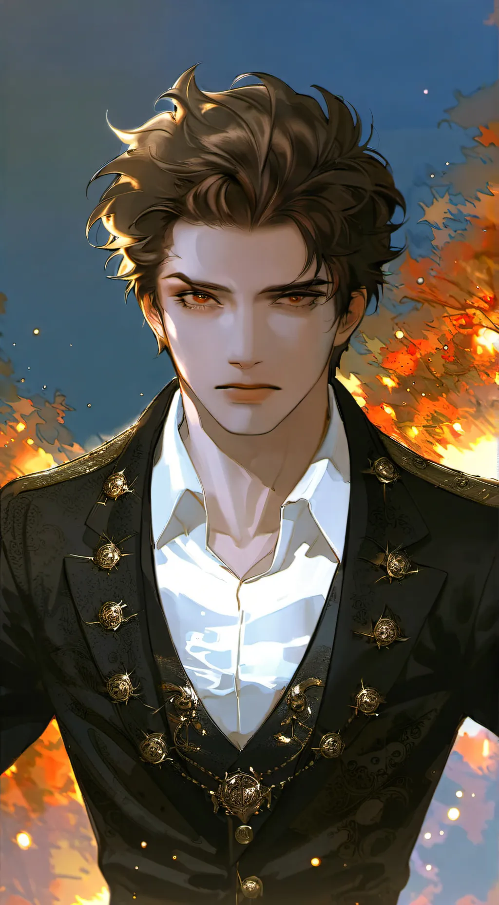 ai character: Darren  background