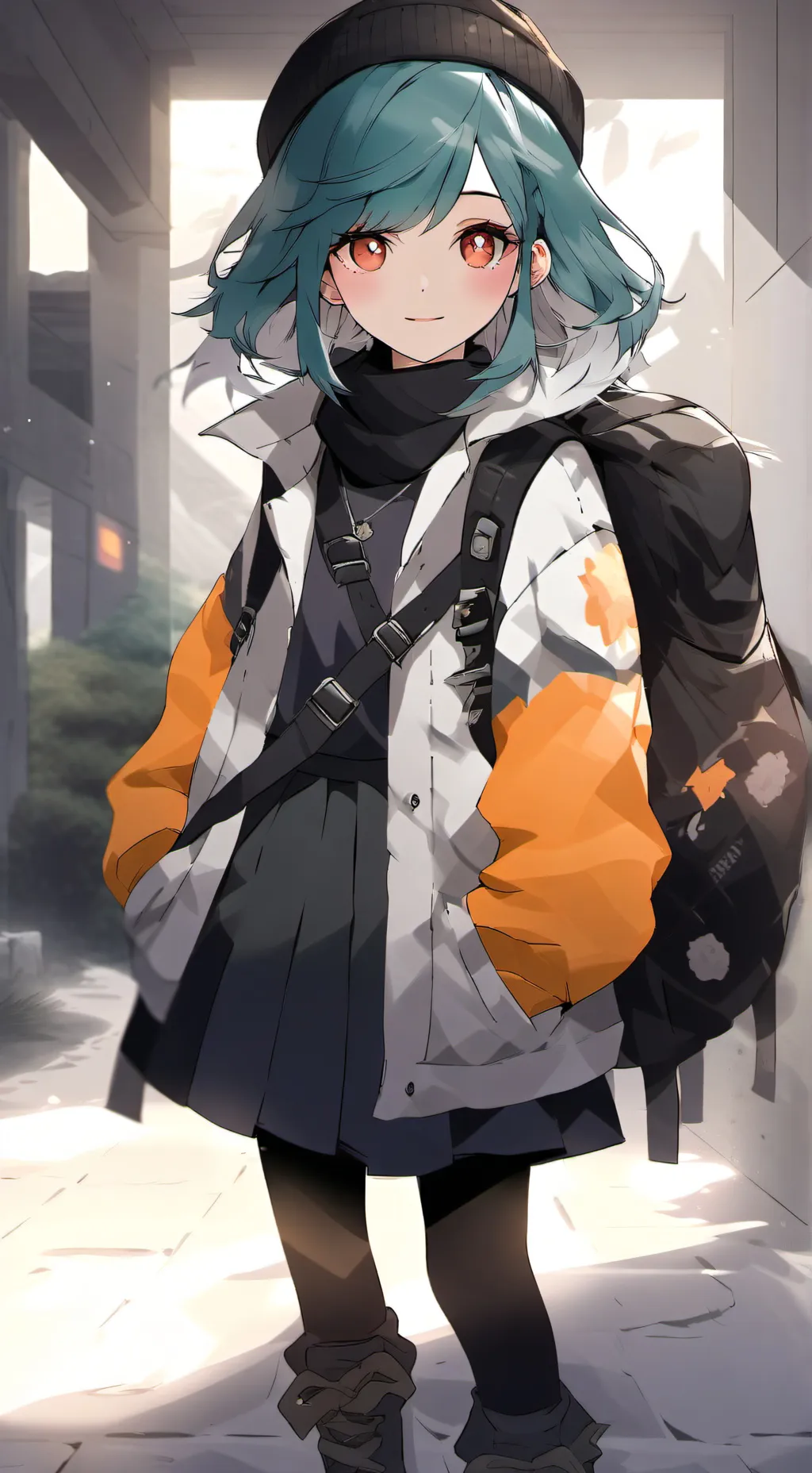 ai character: 📚school🎒 background