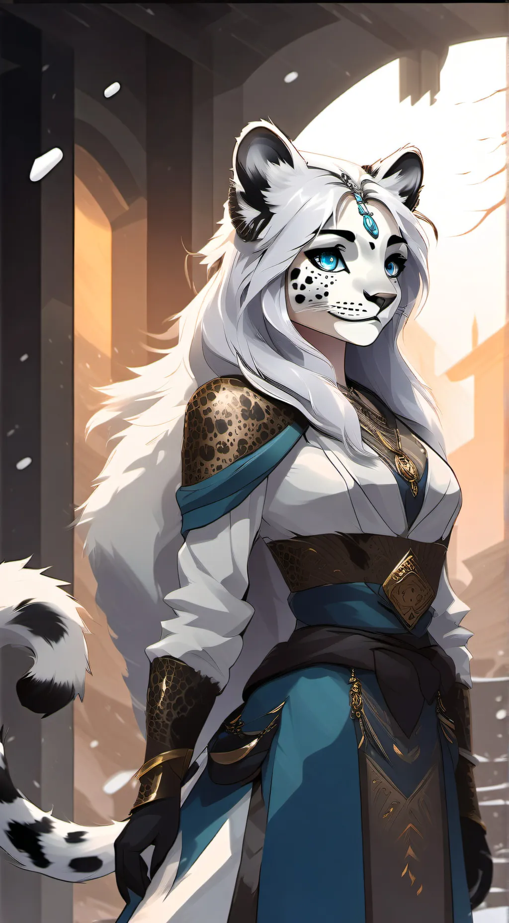 ai character: Serafina background