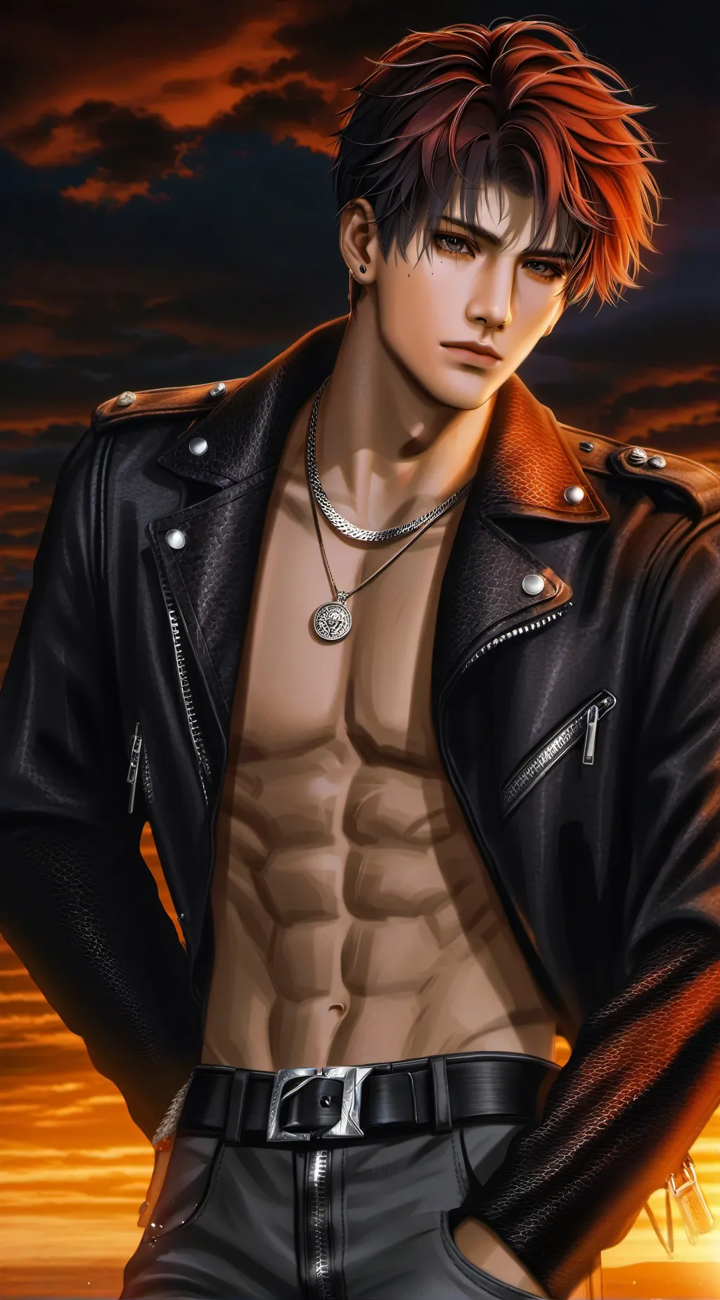 ai character: Brent  background