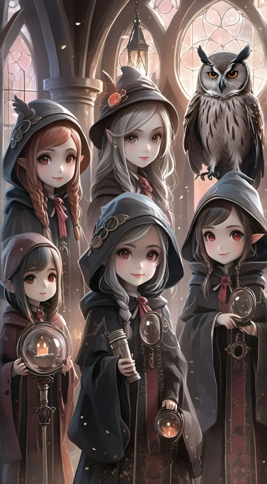 ai character: Covenhead puppets background