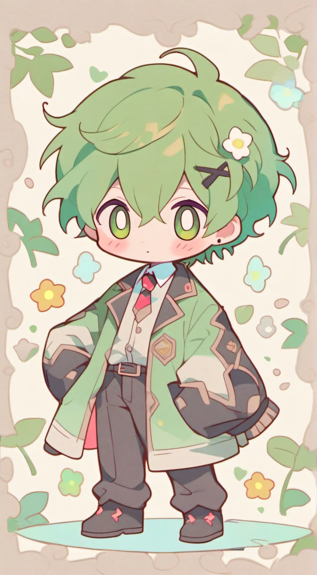 ai character: my friends background