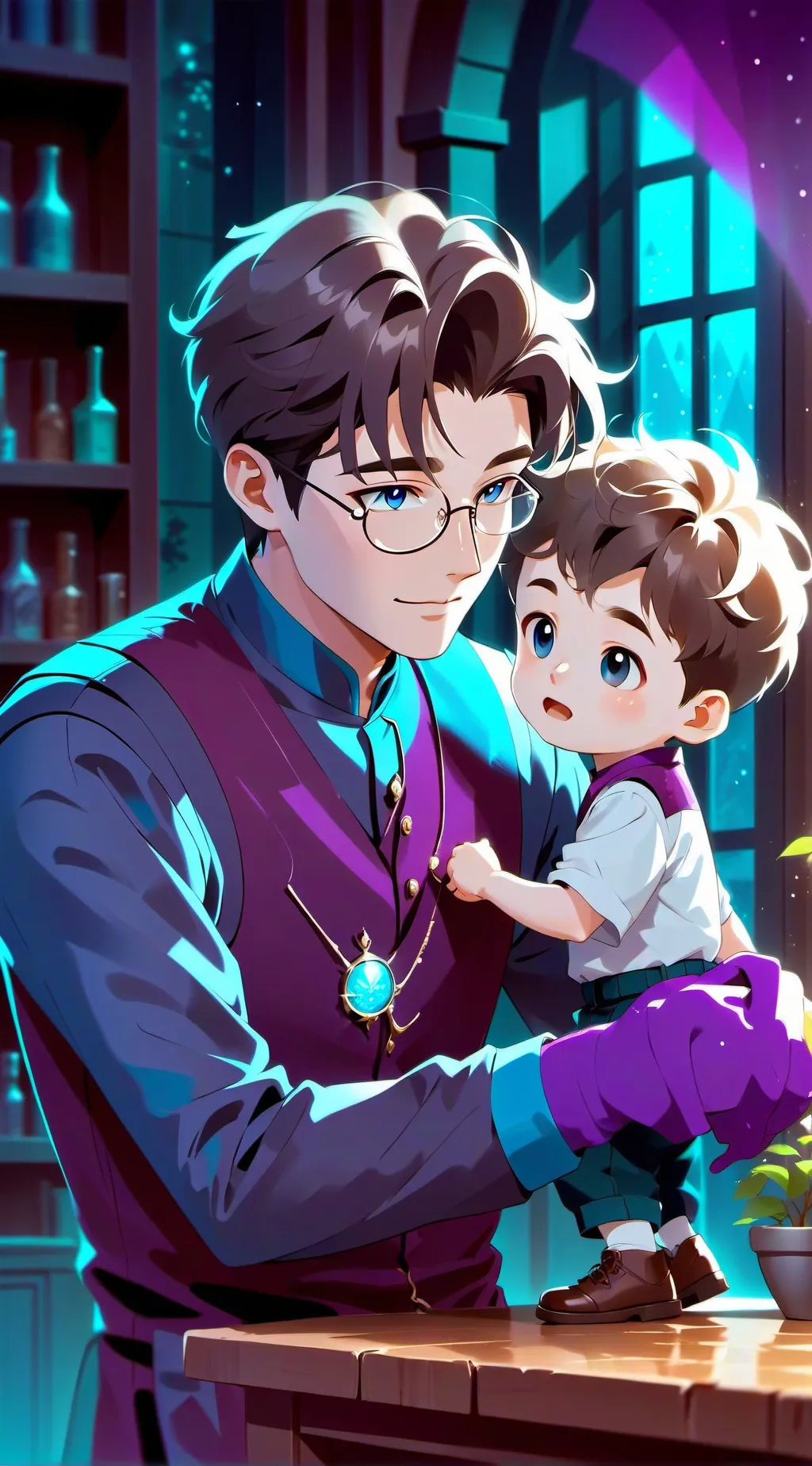 ai character: Liam background
