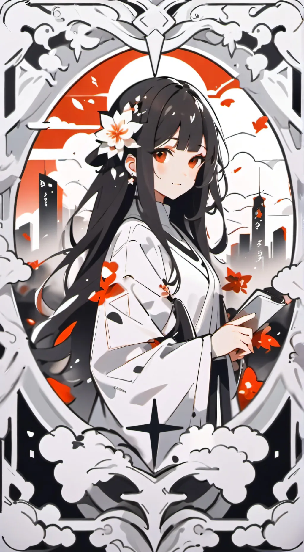 ai character: Sprunki Dead rails background