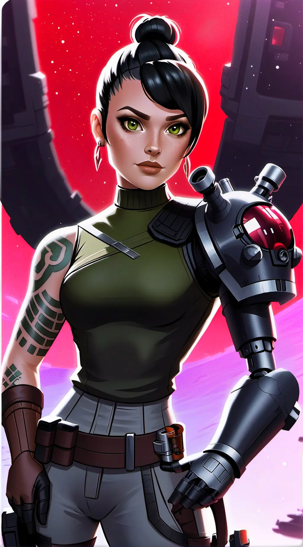 ai character: Abby Trooper background
