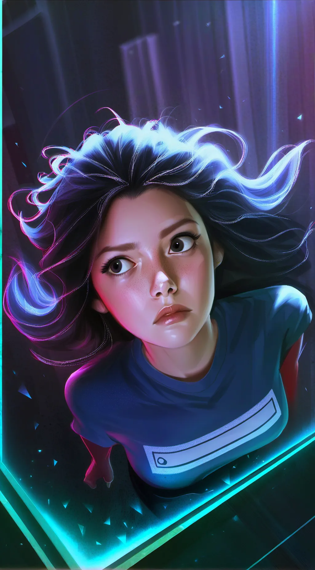 ai character: Lylah the sewer background