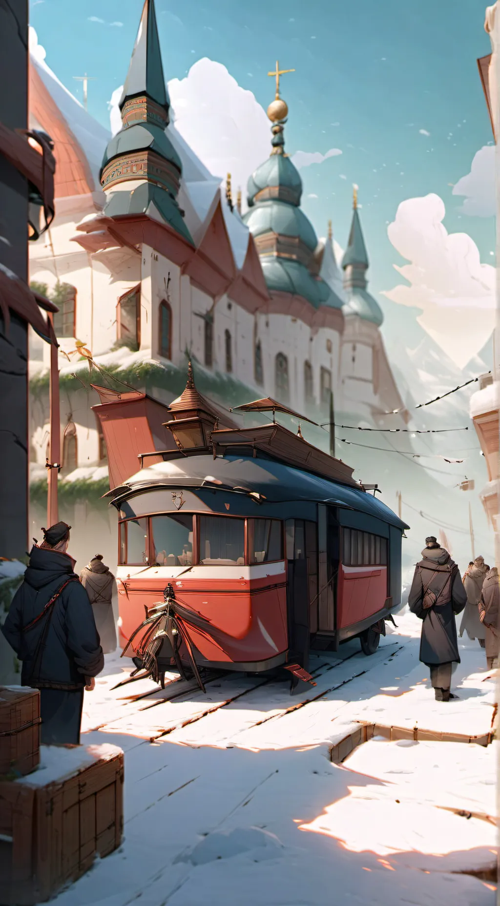 ai character: Russia! background