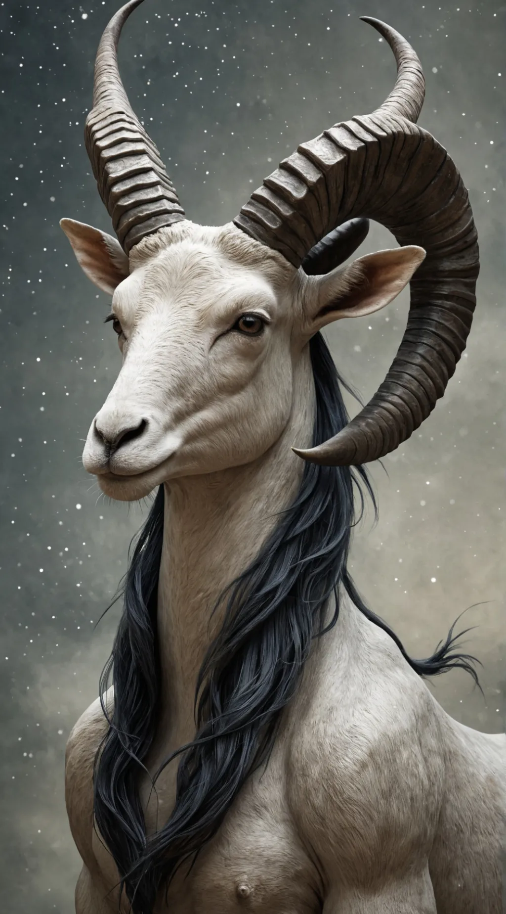 ai character: Capricorn  background