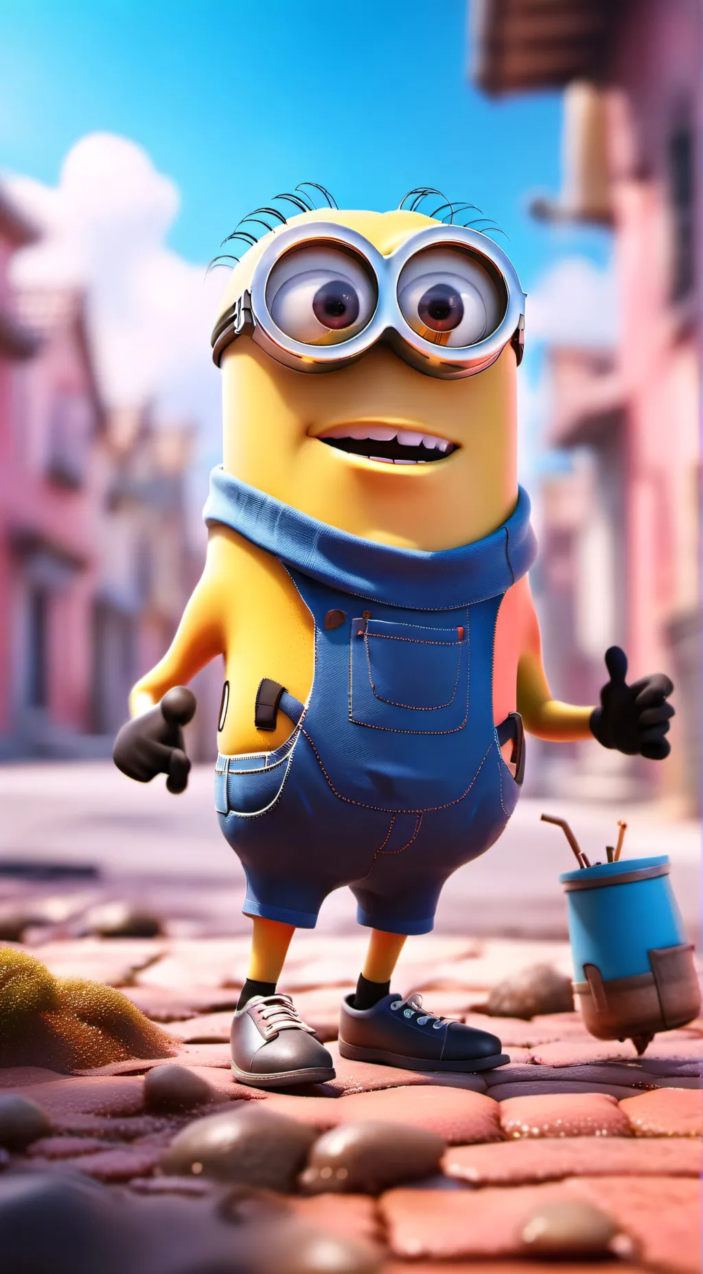 ai character: SQ but Minions  background