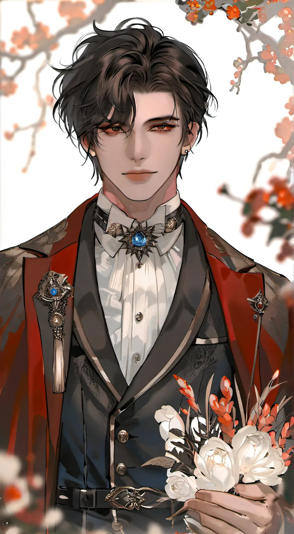 ai character: ᕙ⁠(licang‶⁠)⁠ᕗ background