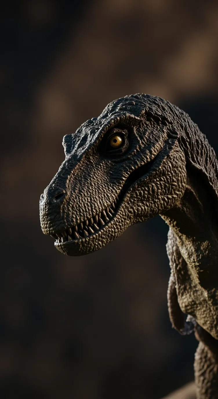 ai character: DINO WORLD background