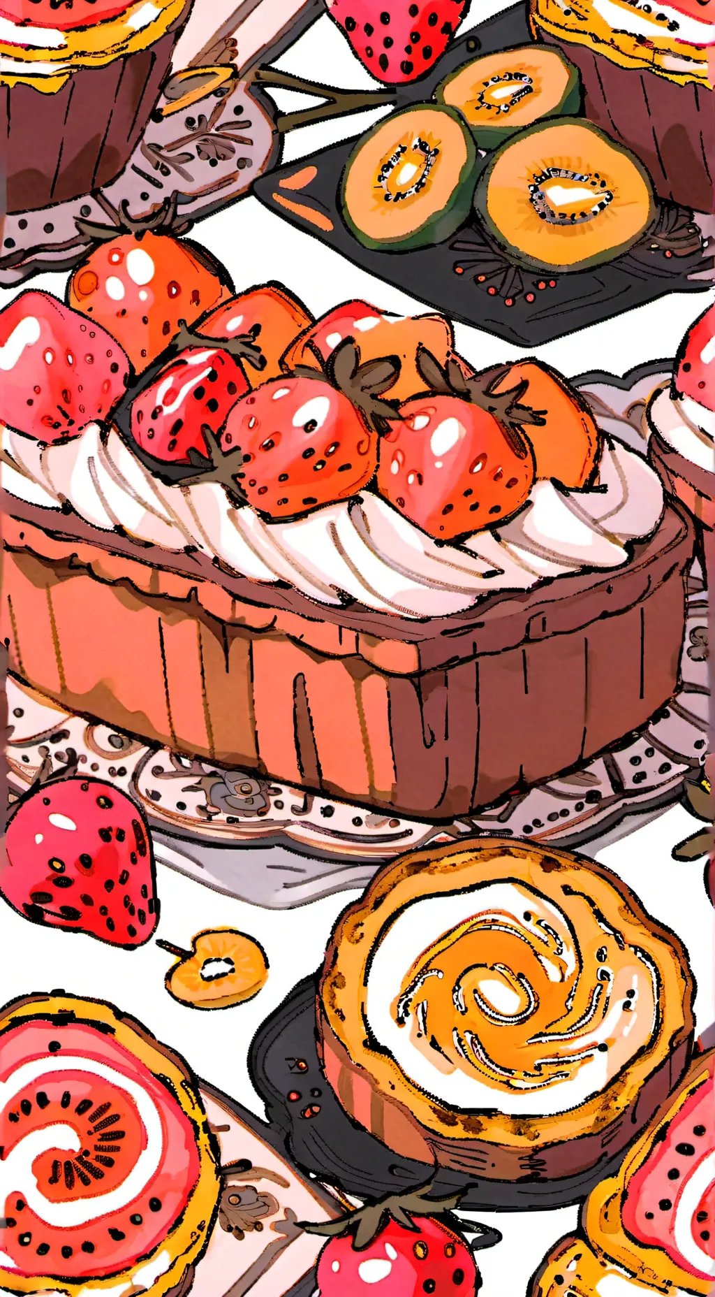 ai character: Cosmo!!!  background