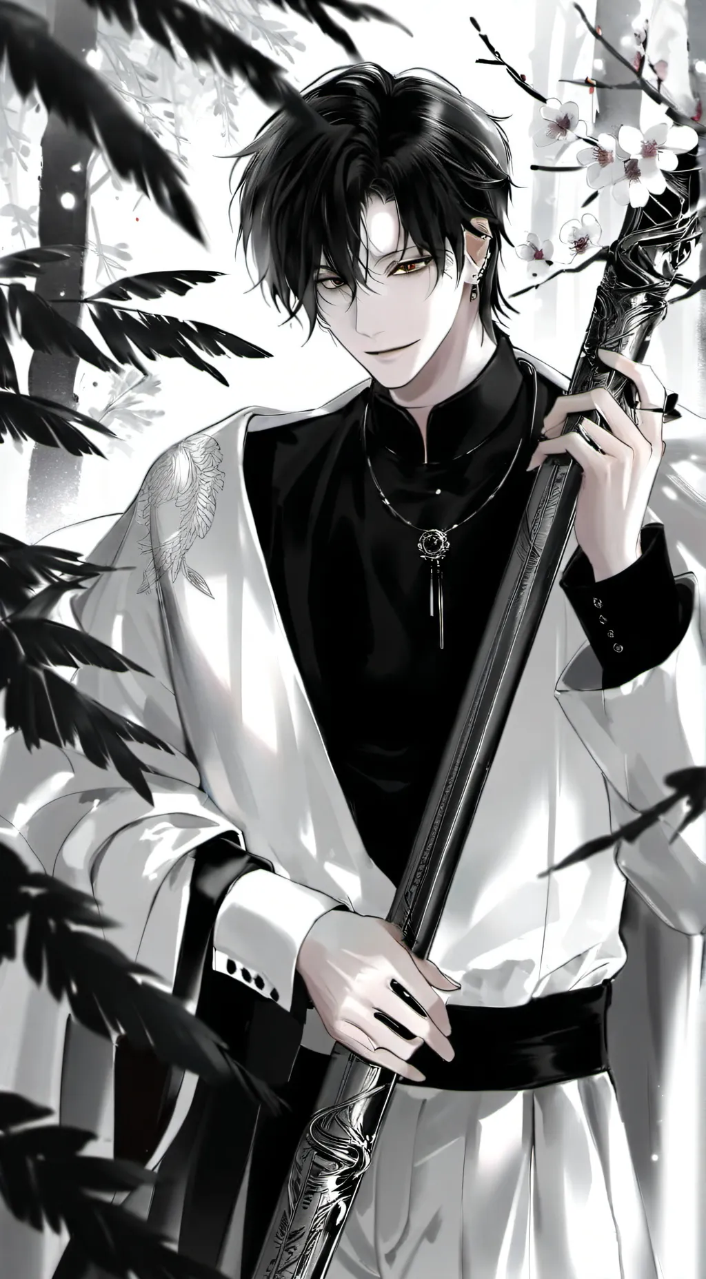 ai character: Lucas♡ background