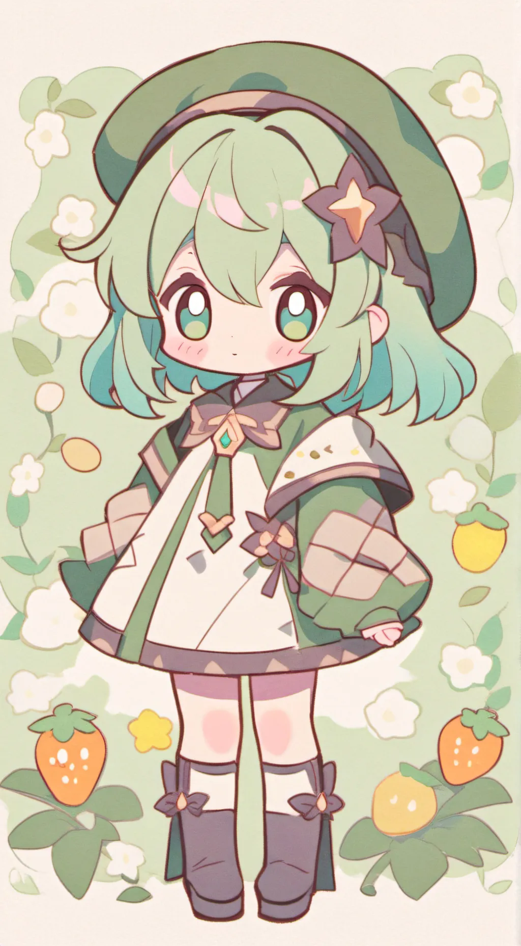 ai character: Escola Mha background