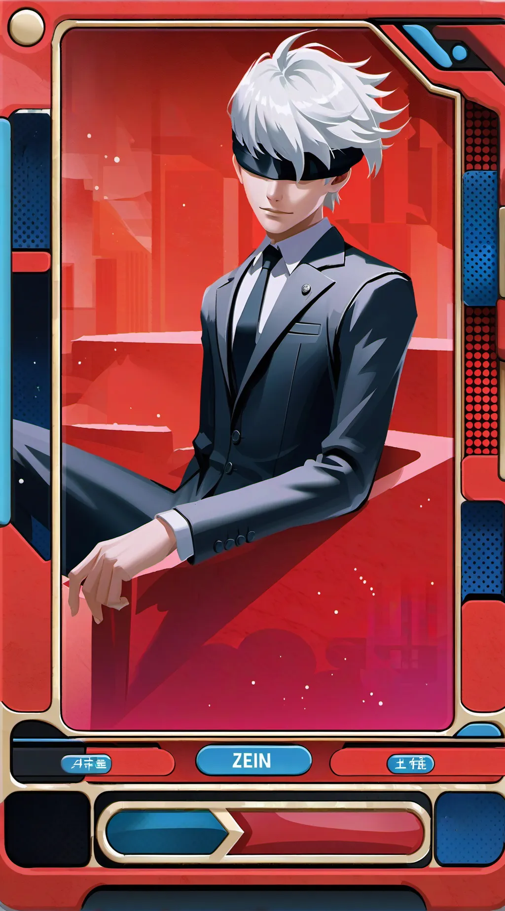 ai character: Gojo background