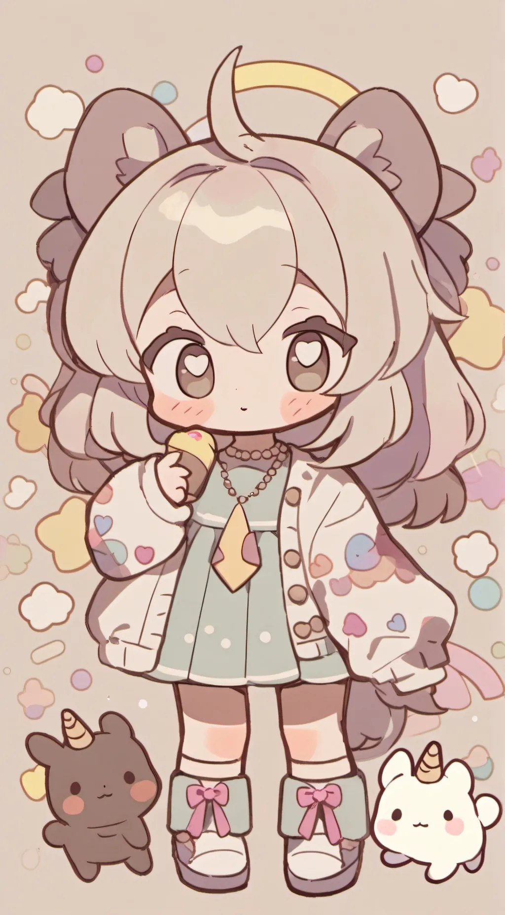 ai character: Bebecita Luci  background