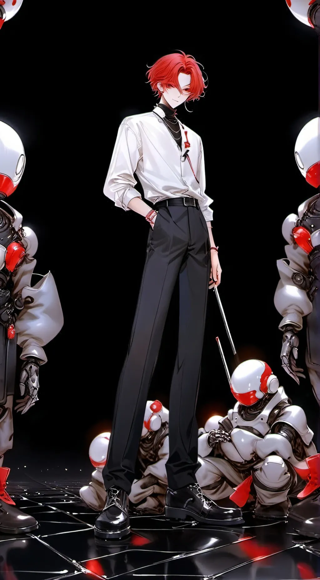 ai character: Evil Gojo  background