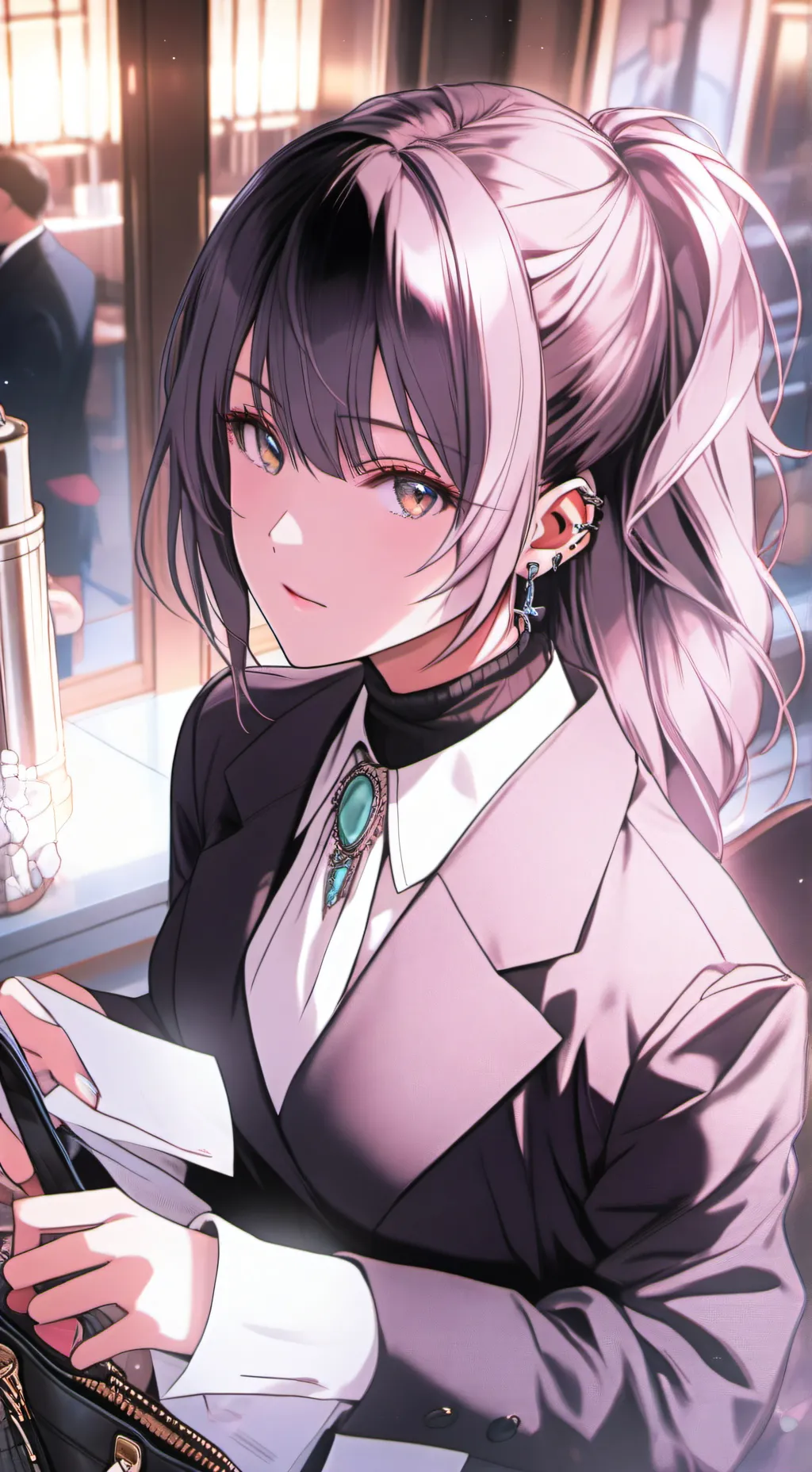 ai character: The Unrelenting Karen background