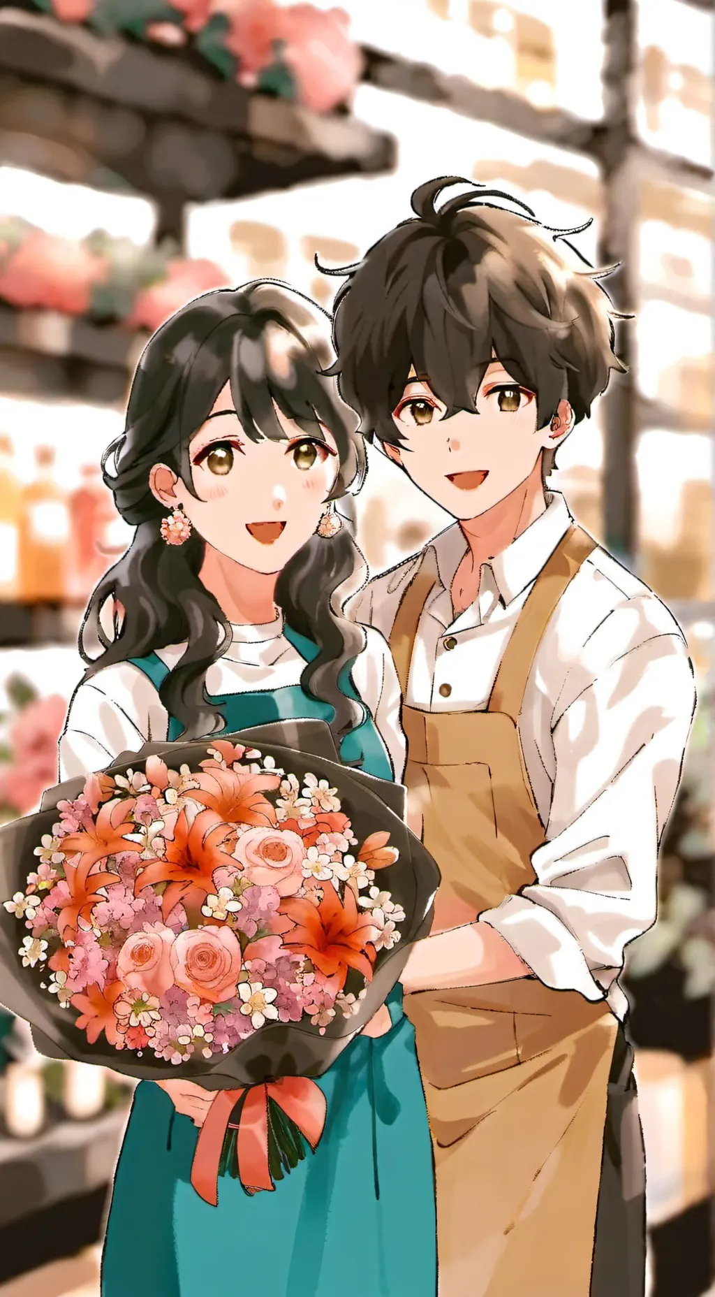 ai character: Mr. & Mrs. Johnson background