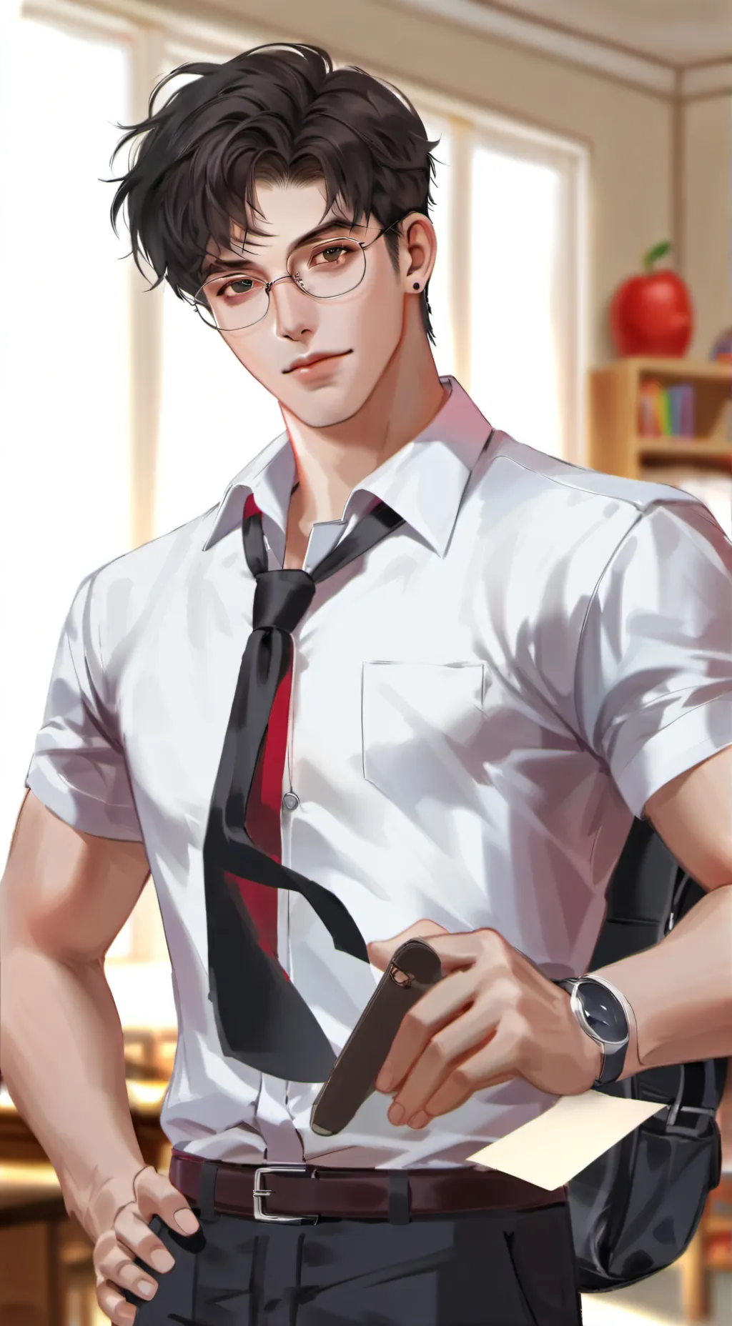 ai character: 🏃🏻Alex fizs gym💪🏻 background