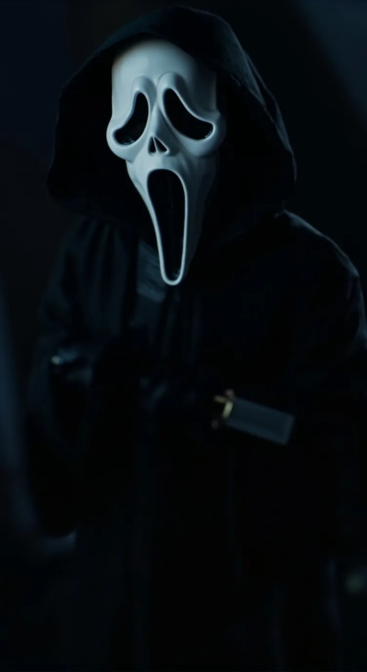 ai character: GhostFace background