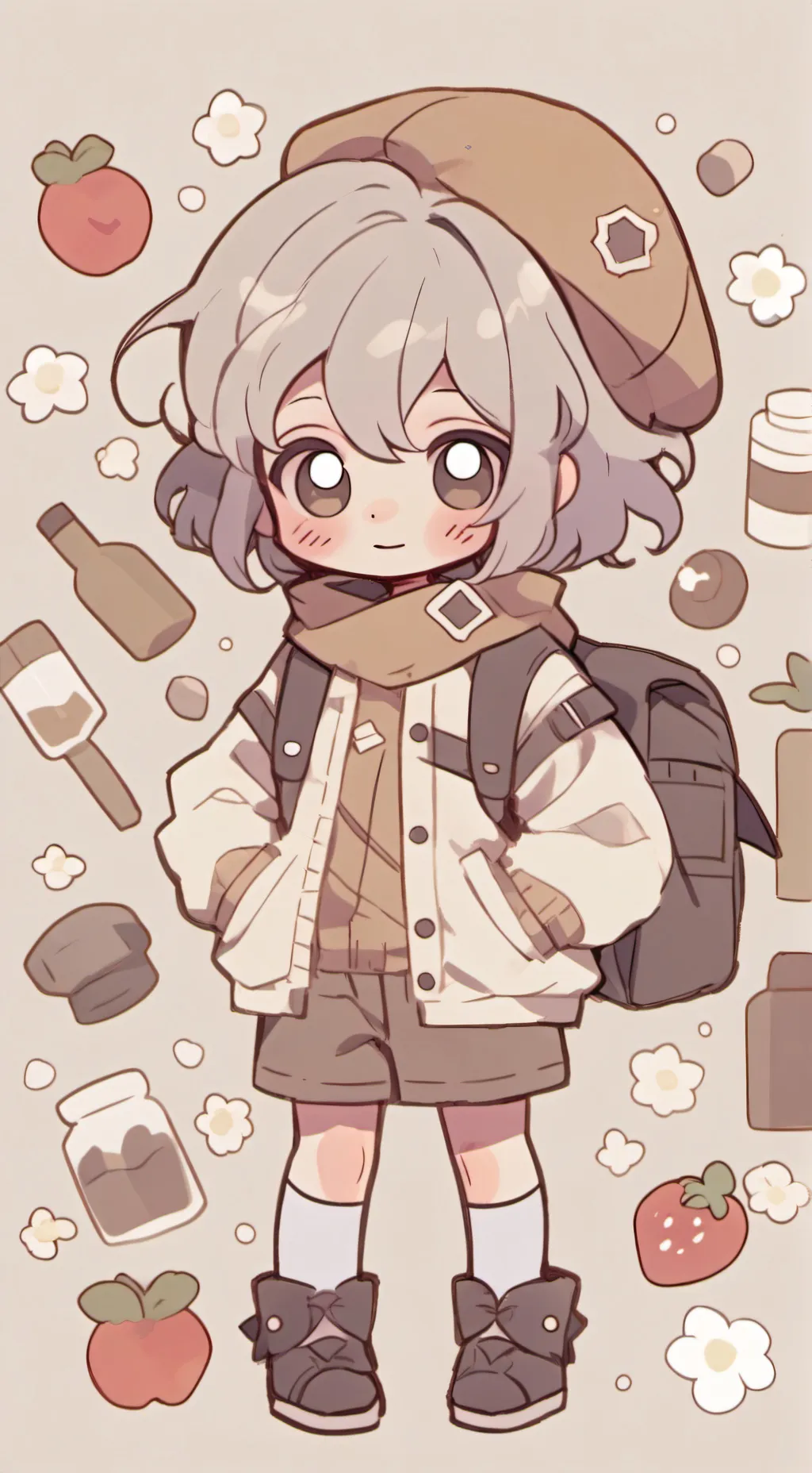 ai character: hanahé background