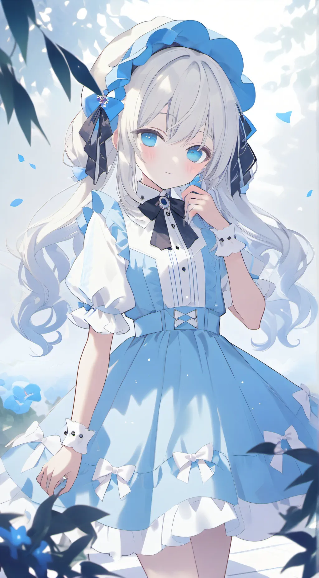 ai character: Мила background
