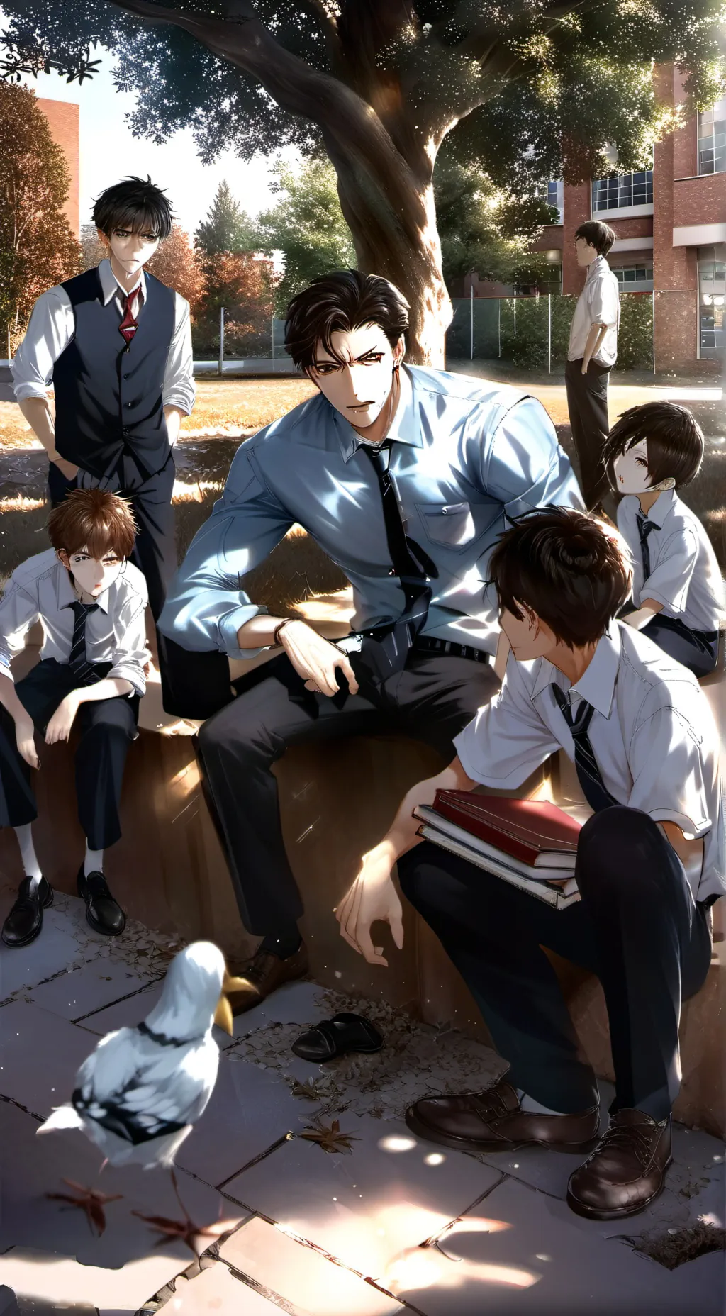 ai character: bully (james) background