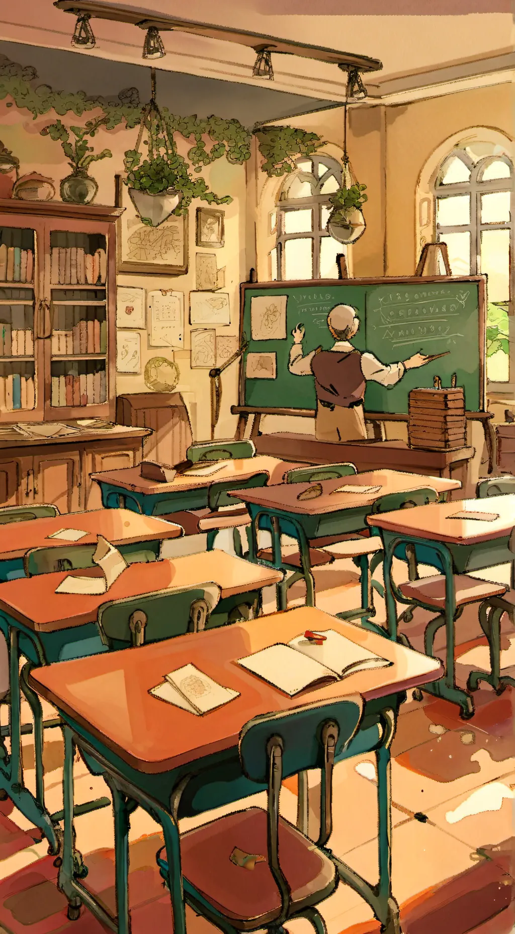 ai character: Hamilton mha background
