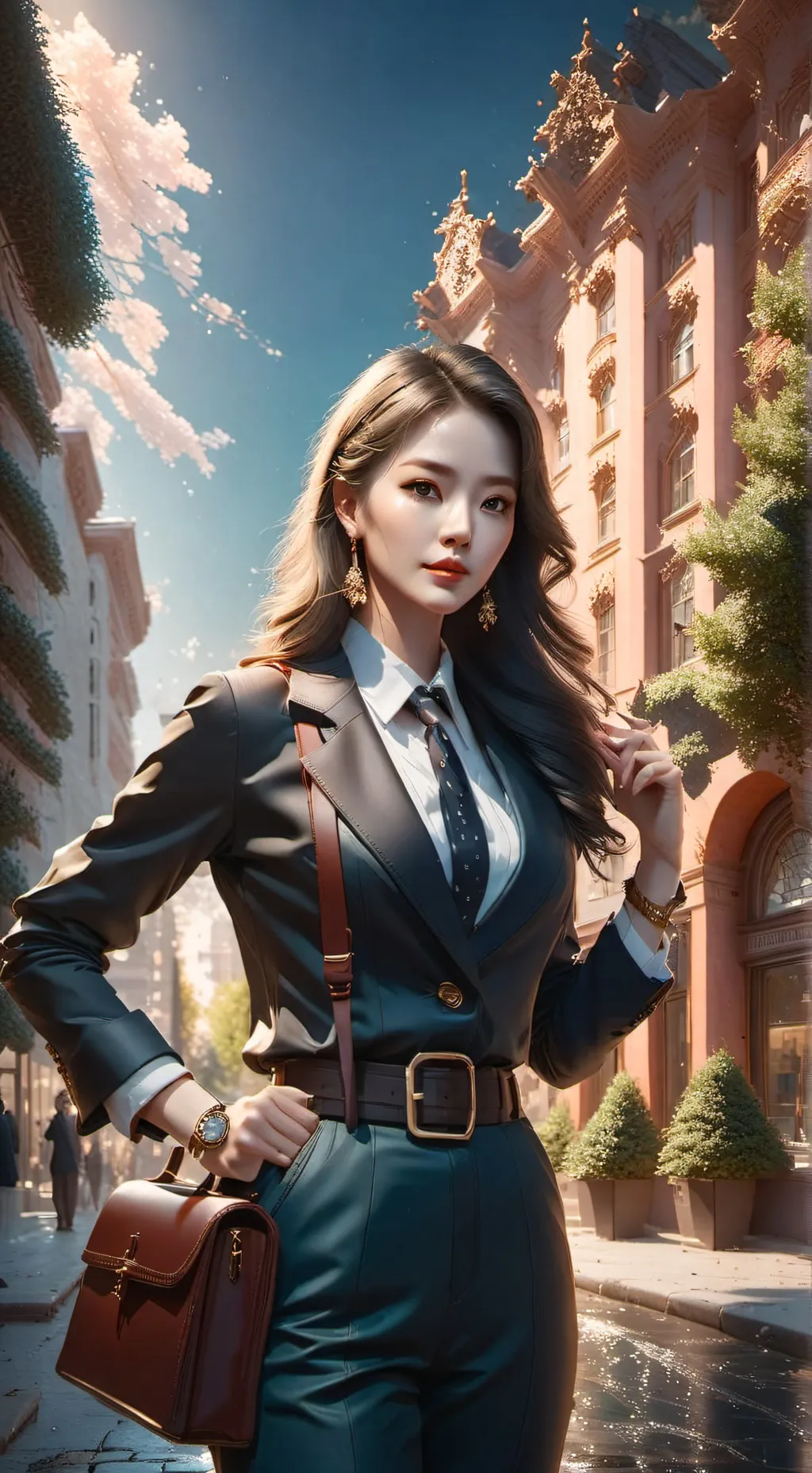 ai character: Tu mamá  background