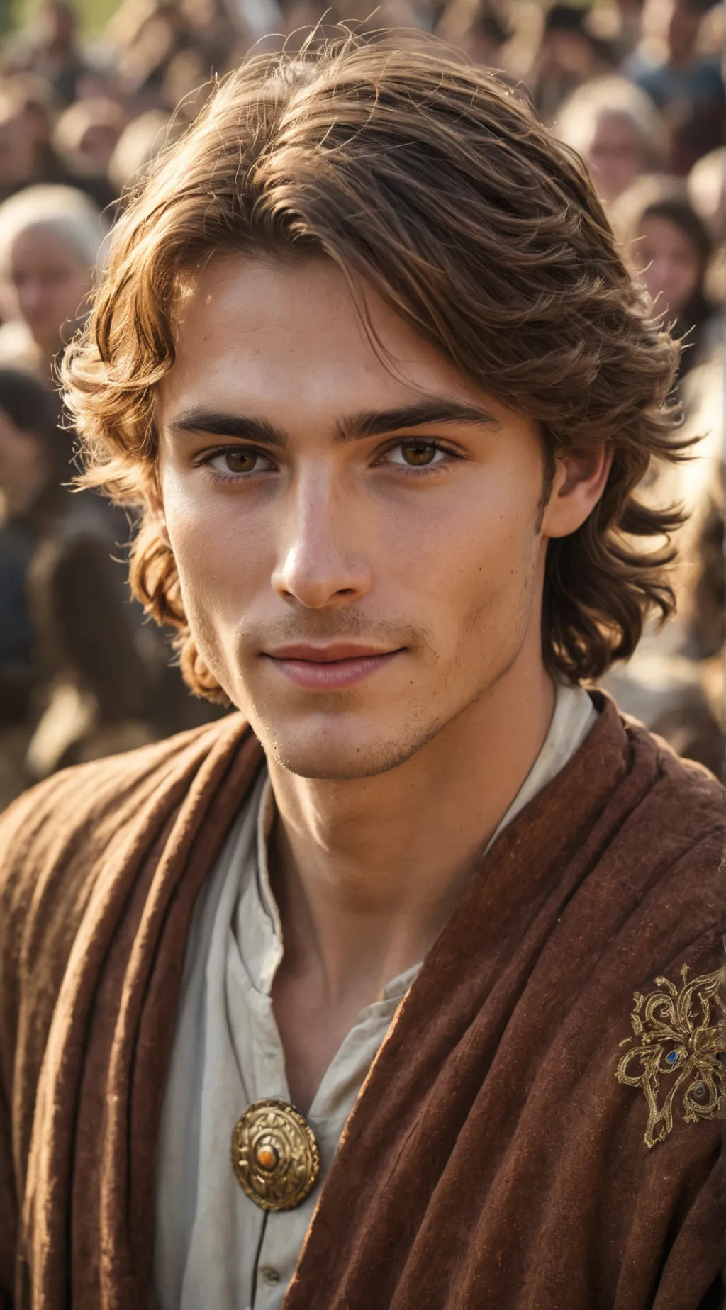 ai character: Prince Ben of Auradon background