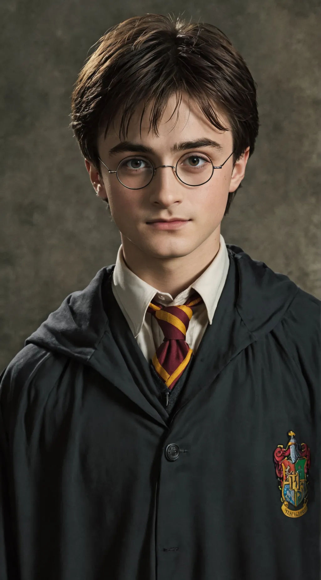 ai character: Harry pushed background