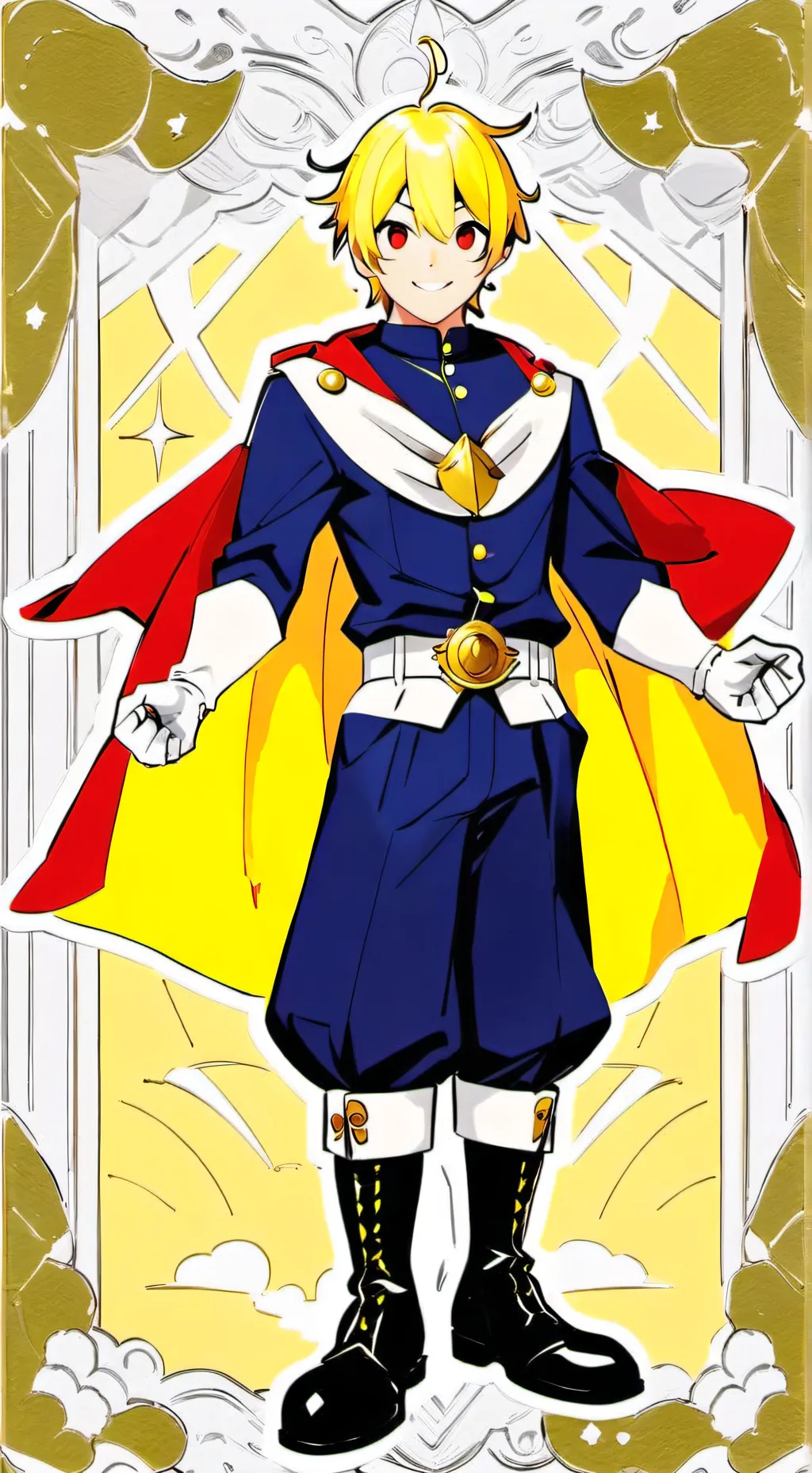 ai character: MHa villain  background