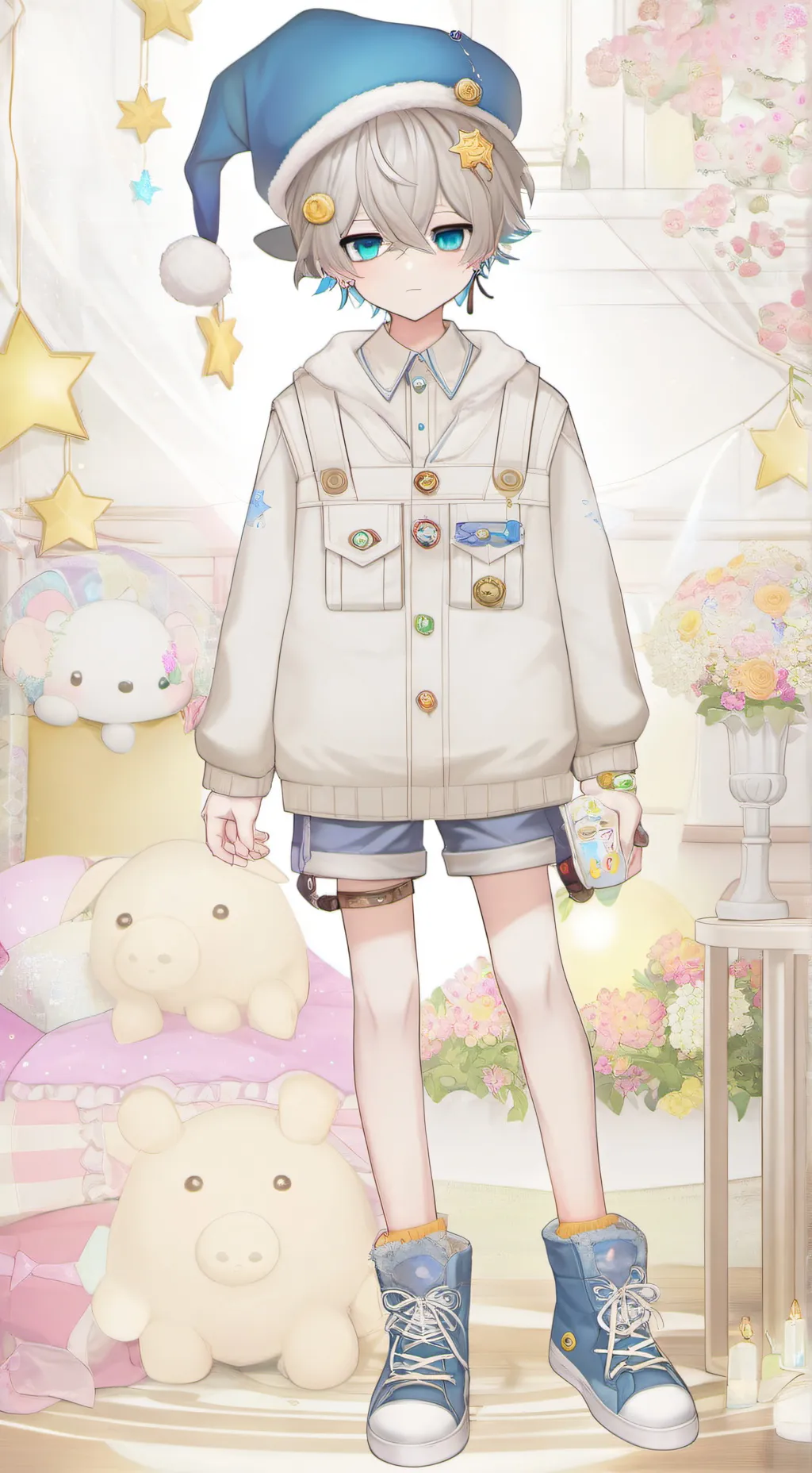 ai character: Hazuko background