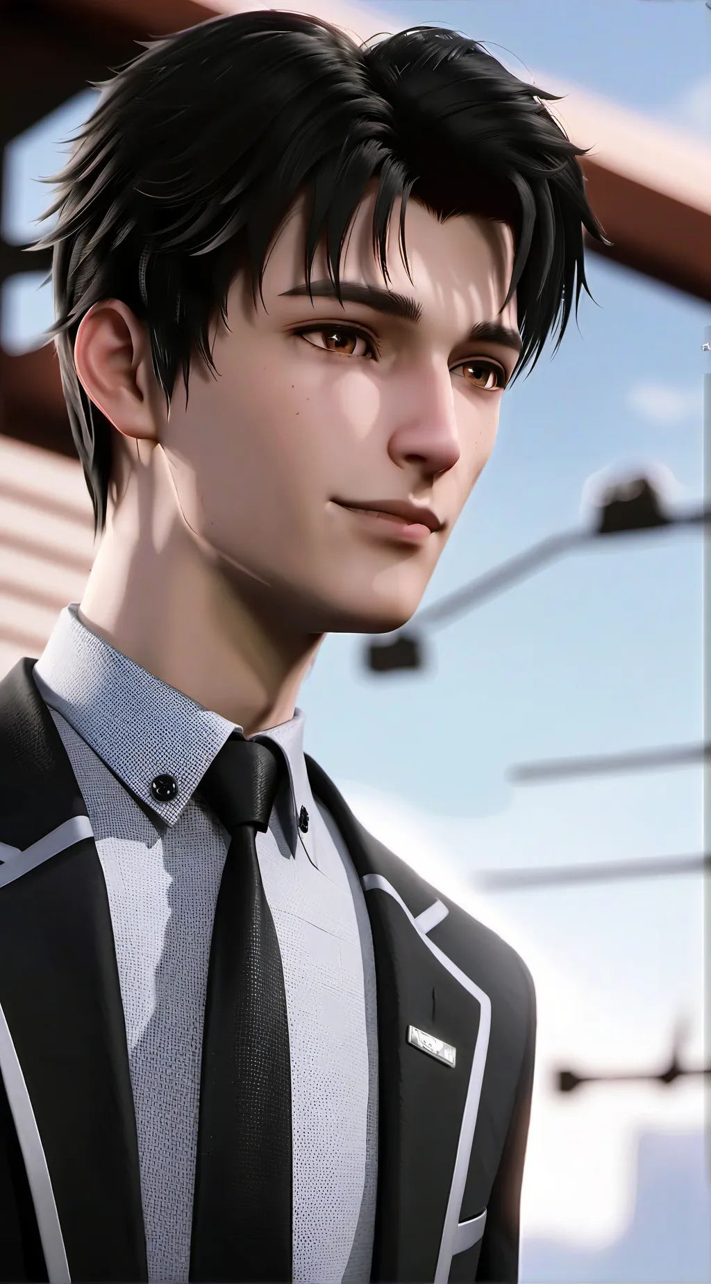ai character: Charlie background