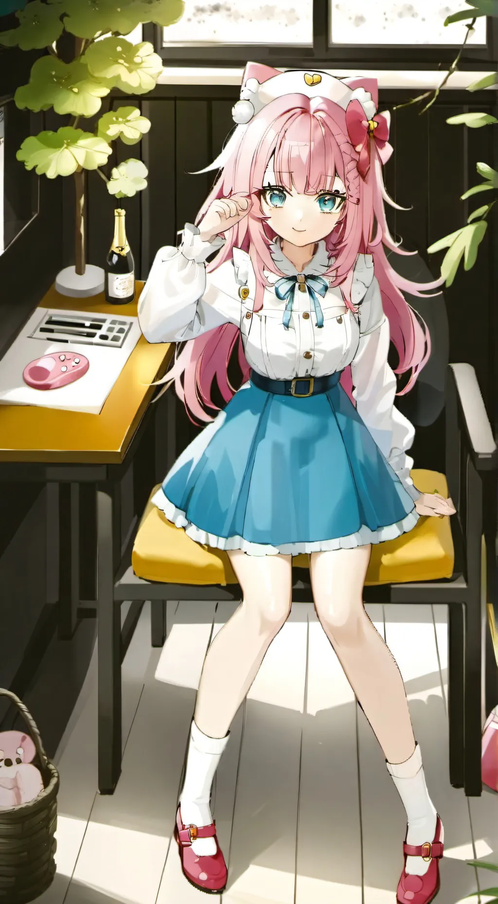 ai character: Ruby background