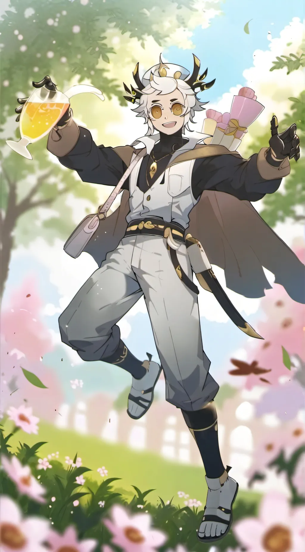 ai character: my baby my baby  background