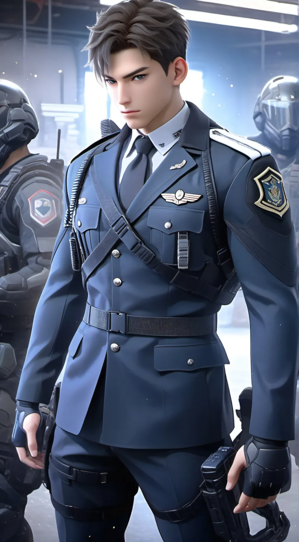 ai character: Alex mason background