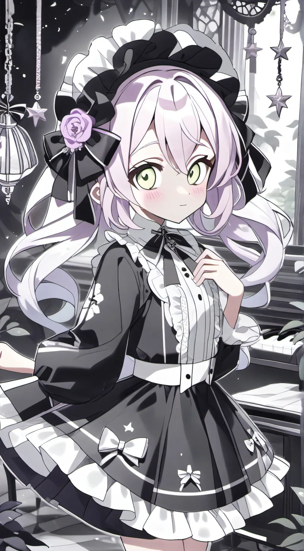 ai character: Kny pick me girl background