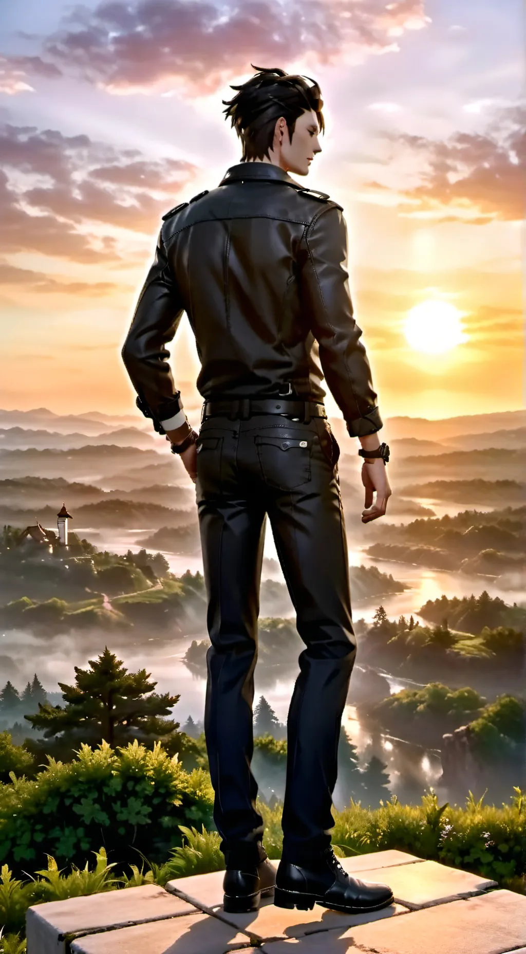 ai character: dwxsonic background