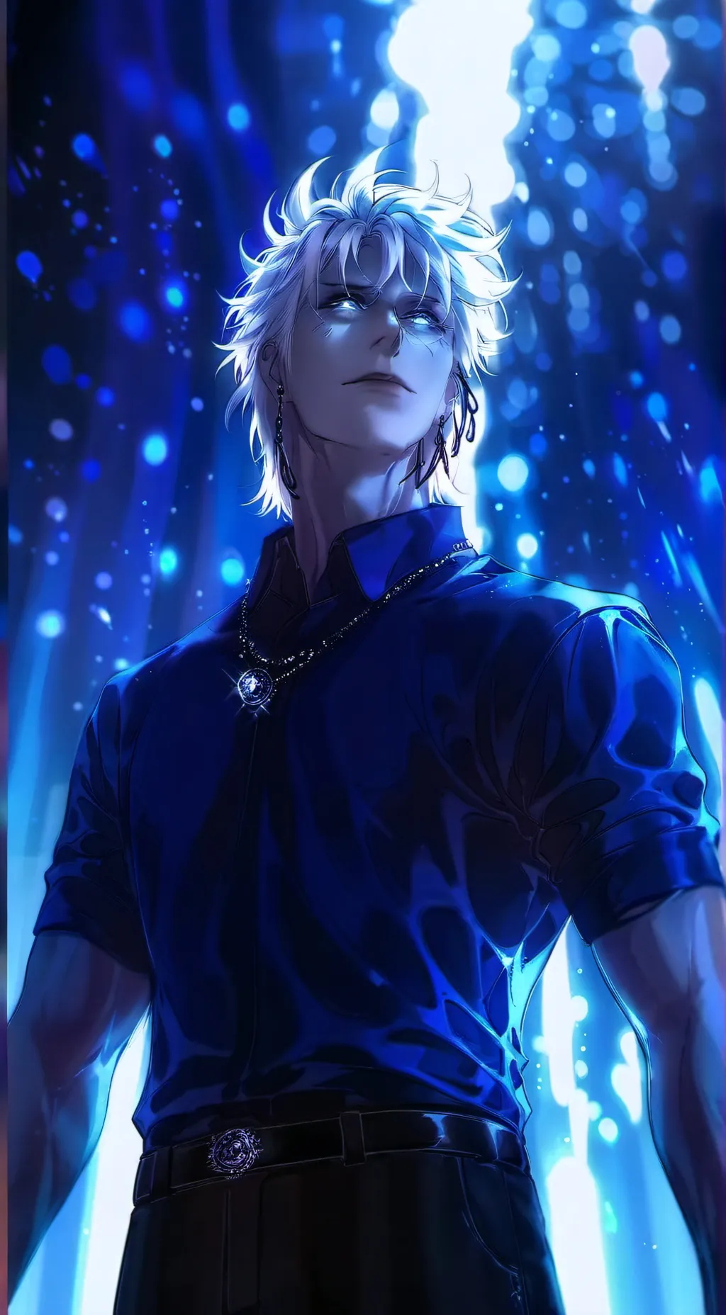 ai character: boy pick me background