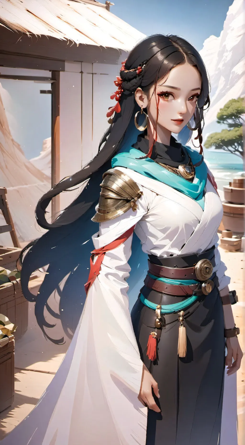 ai character: Dana background