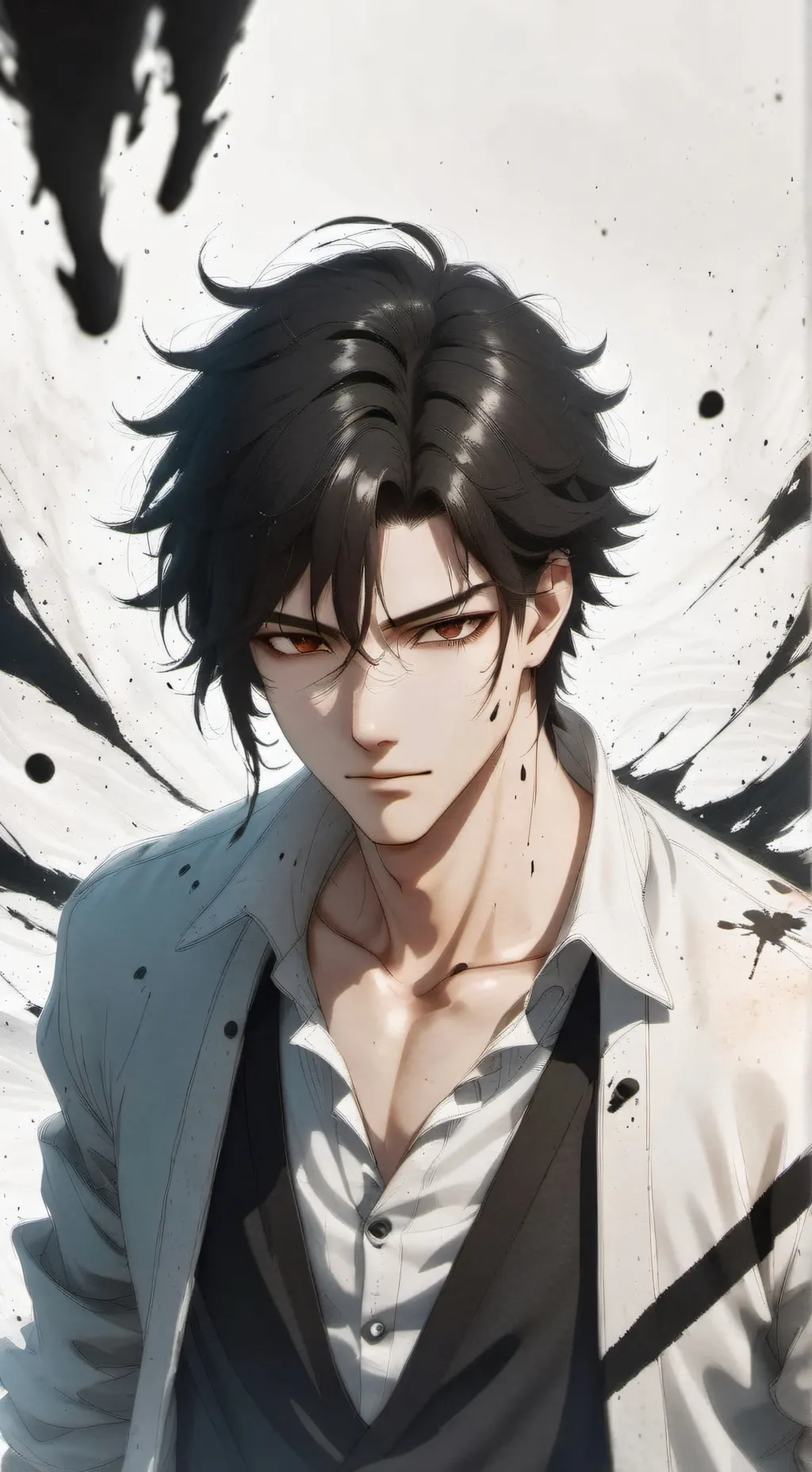 ai character: Connor Saraphim background