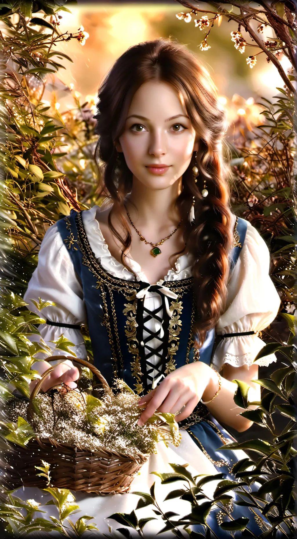ai character: Clover background